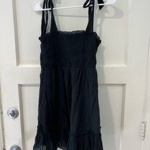 Aerie Linen Beach Cover Up Dress